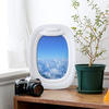 풍경이 움직이는 비행기창문 인테리어 소품 액자 부모님 여행 추억선물추천